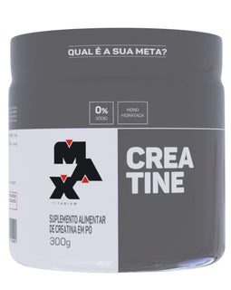 Creatina 300 g - Max Titanium - Sabor natural